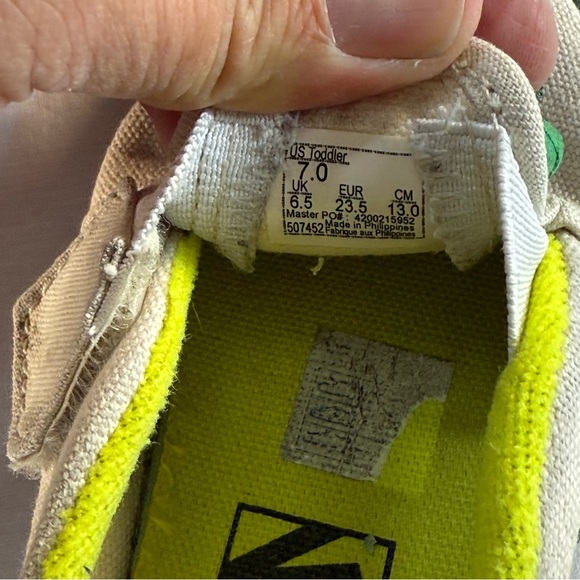 Vans Kids Avocado Green Slip-On Sneakers - Picture 7 of 11